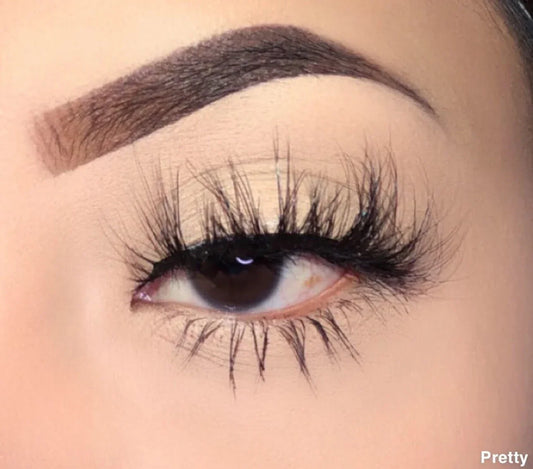 Pretty — 15mm Soft Glam 3D Mink Lashes