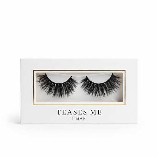 Teases Me — 15mm Wispy Flirty 3D Mink Lashes