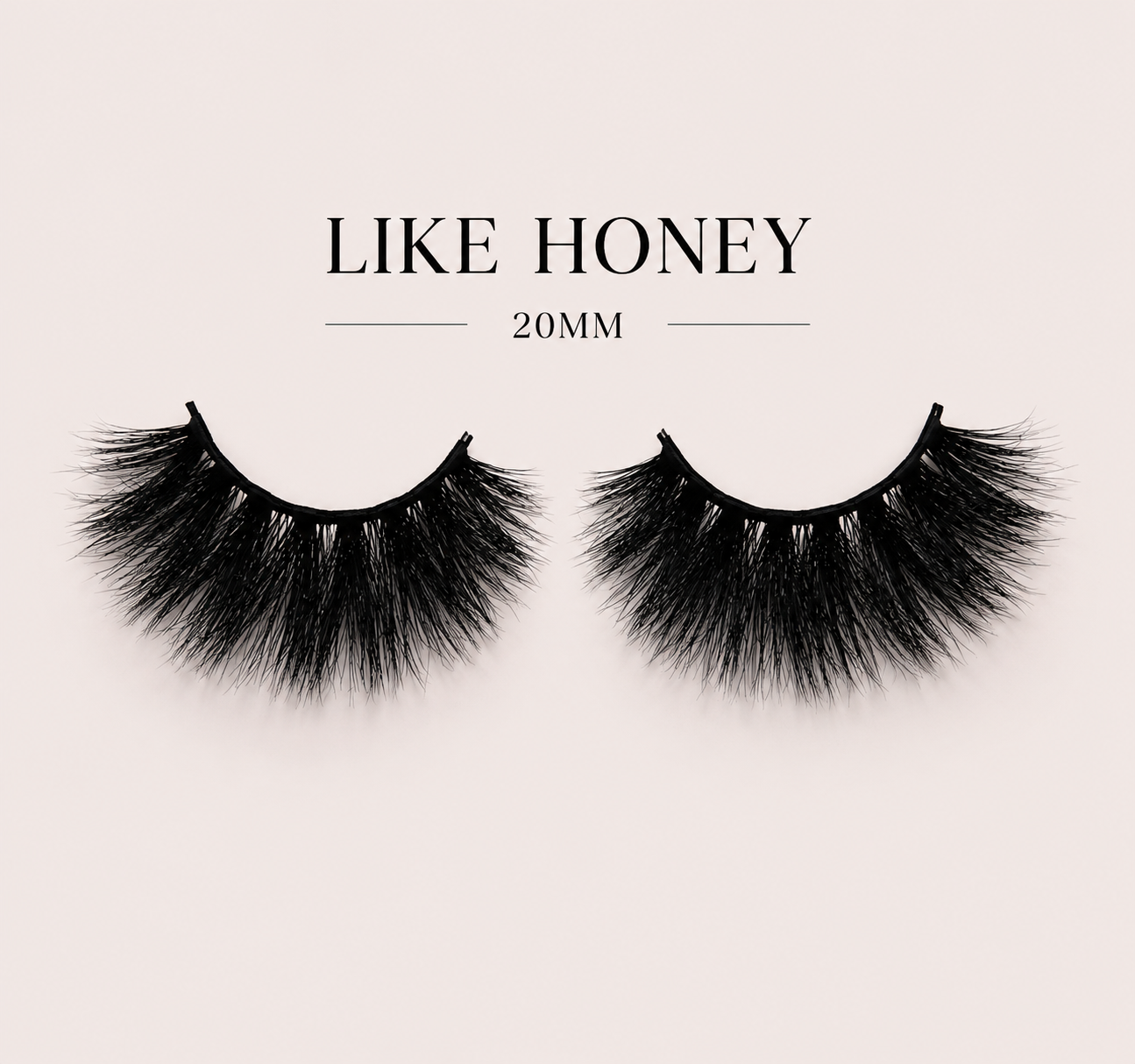 Like Honey — 18mm Bold Dramatic Faux Mink Lashes