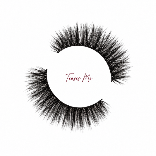 Teases Me — 15mm Wispy Flirty 3D Mink Lashes