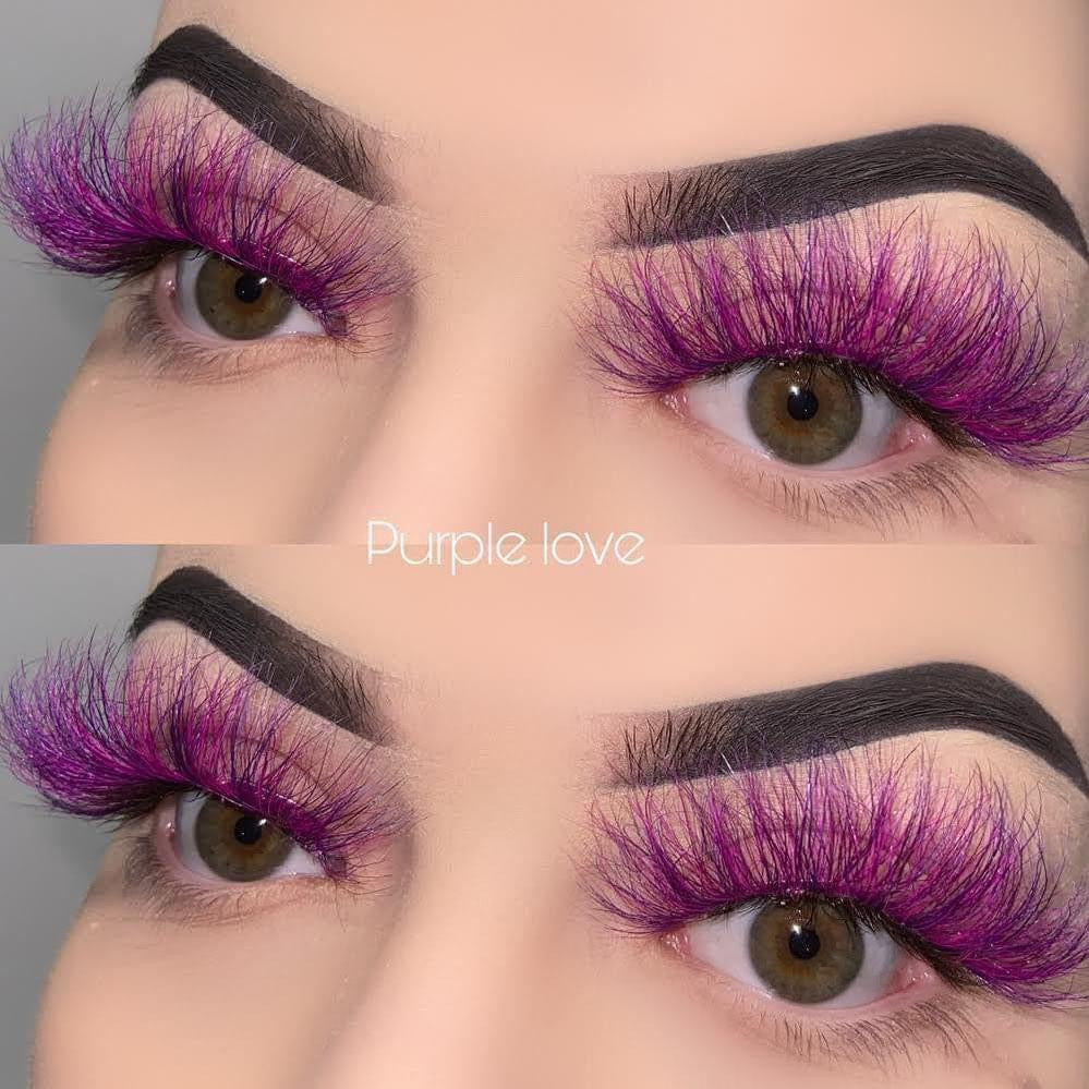 Purple love 💜🕷️ Limited Editions - Yalordelashesllc