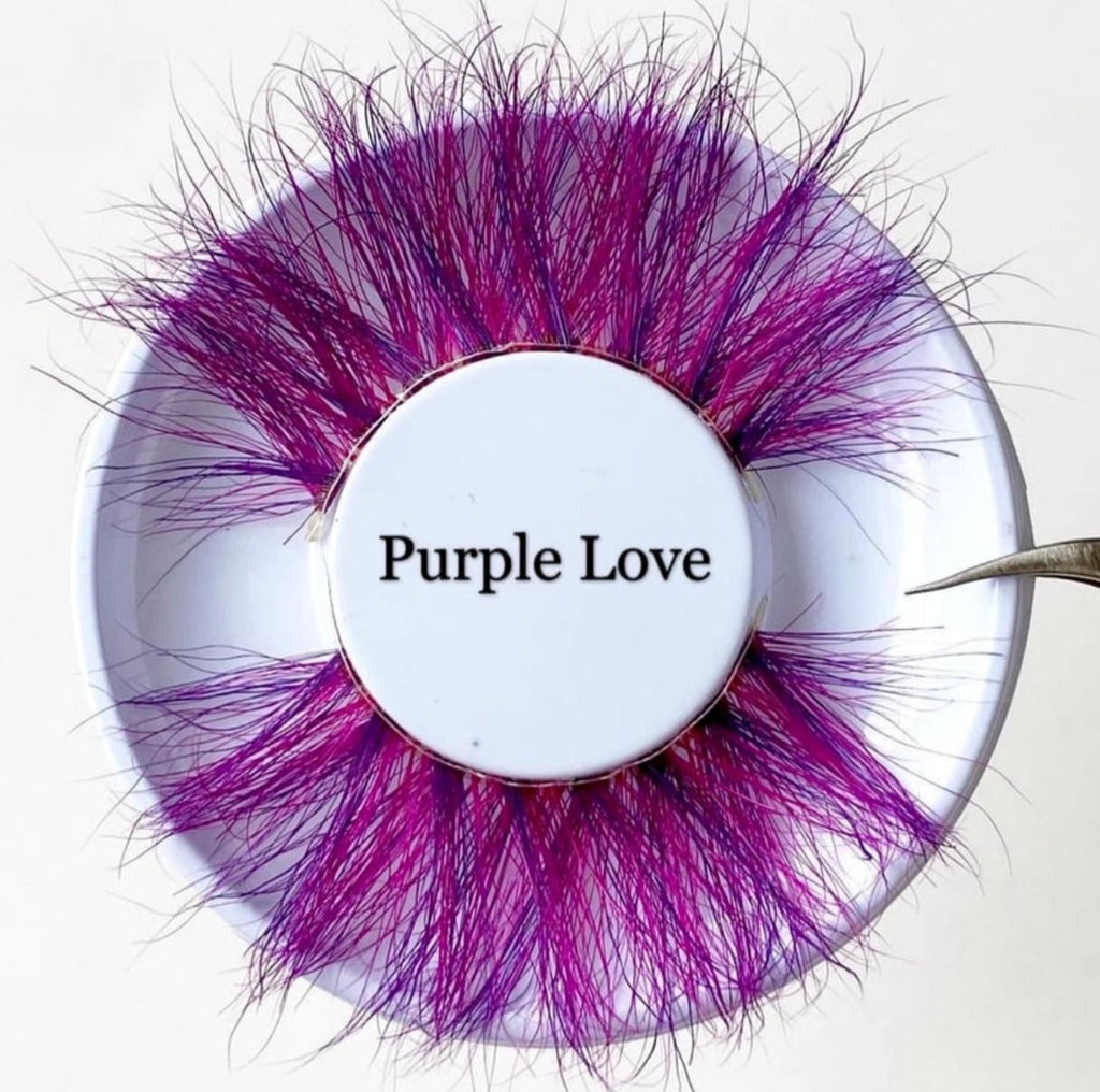 Purple love 💜🕷️ Limited Editions - Yalordelashesllc