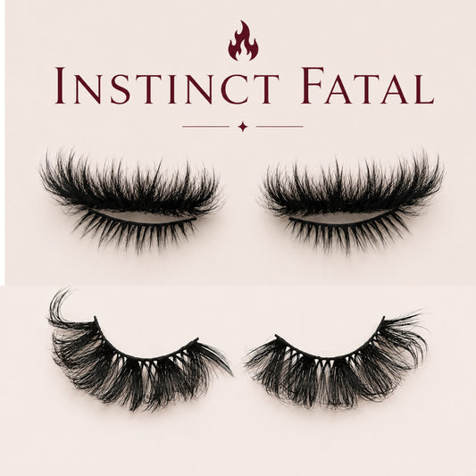🔥 Instinct Fatal — 25mm Full Feathered Lashes