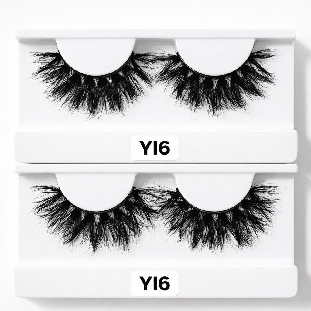 YL6 — 18mm Wispy Balanced Glam Lashes
