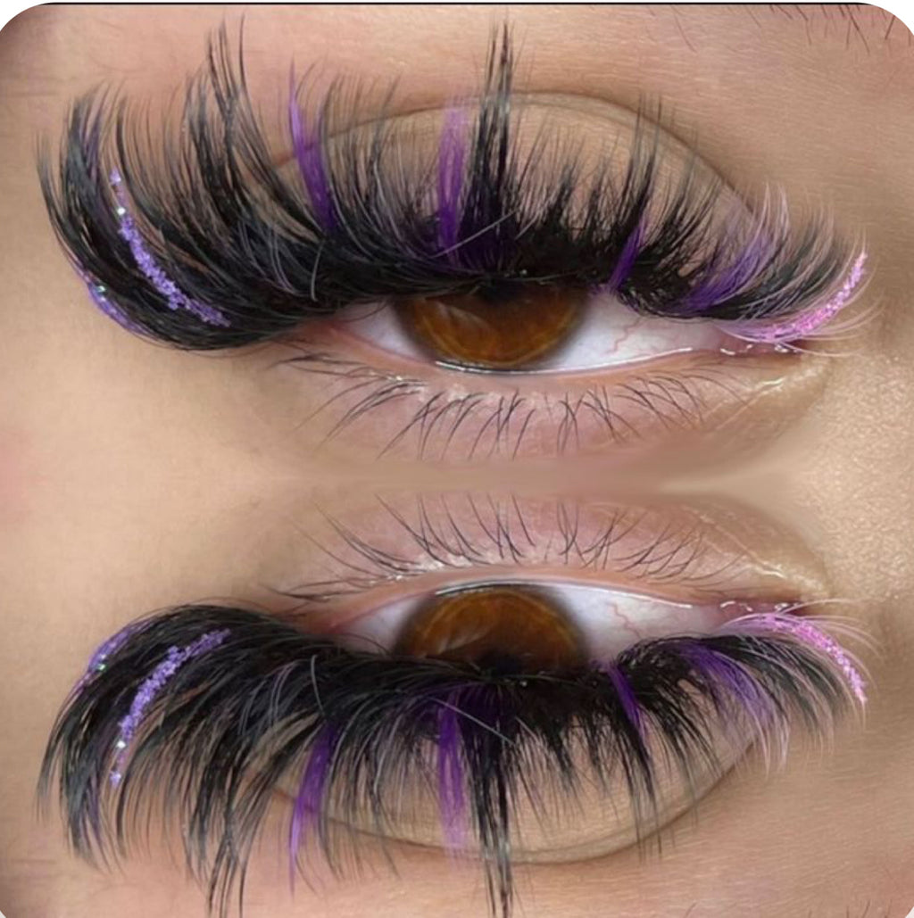 Purple love 💜🕷️ Limited Editions - Yalordelashesllc