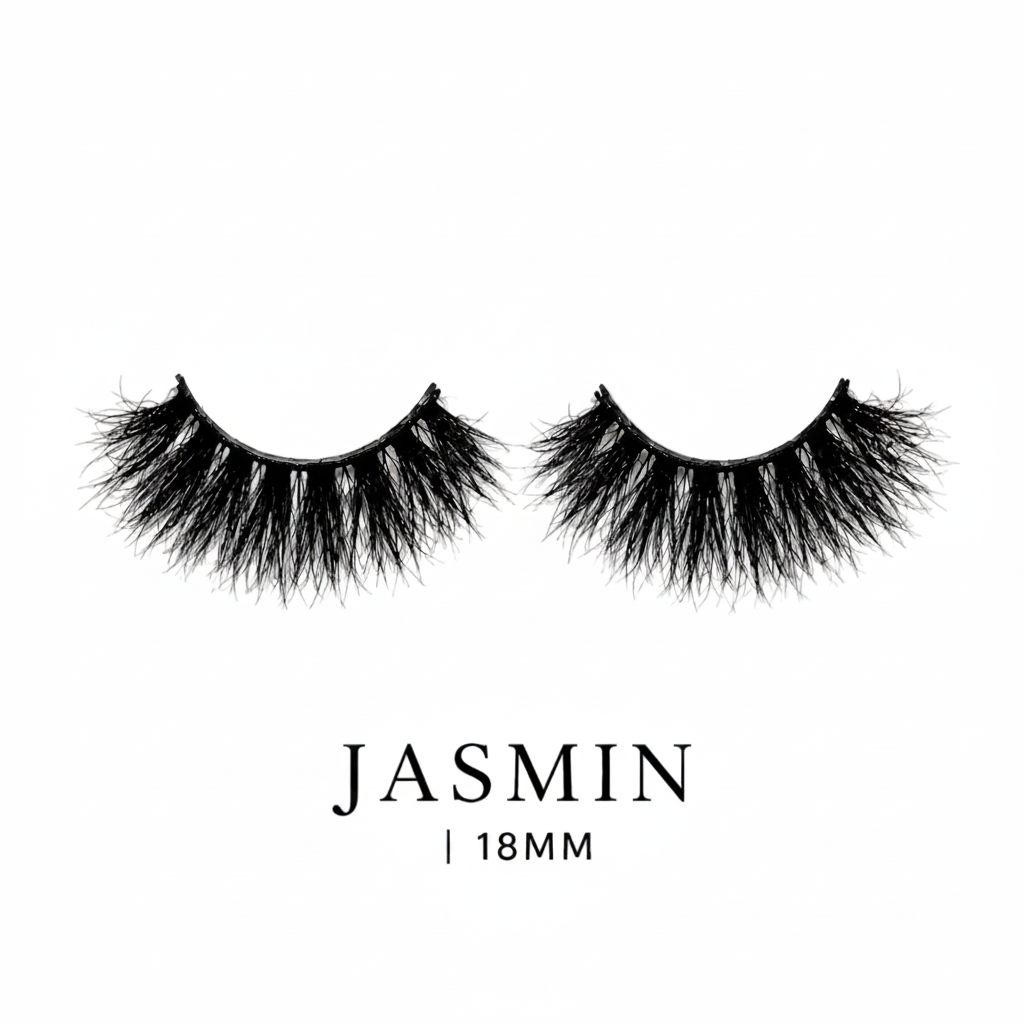 Jasmin — 18mm Soft Wispy Elegant Lashes