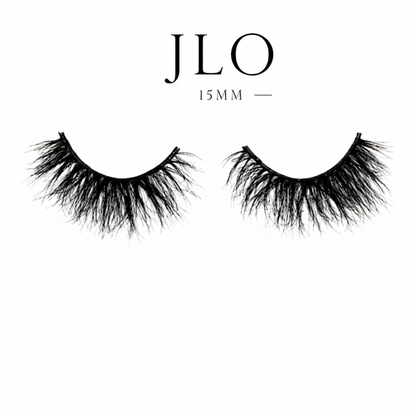 Jlo — 15mm Wispy Soft Glam 3D Mink Lashes