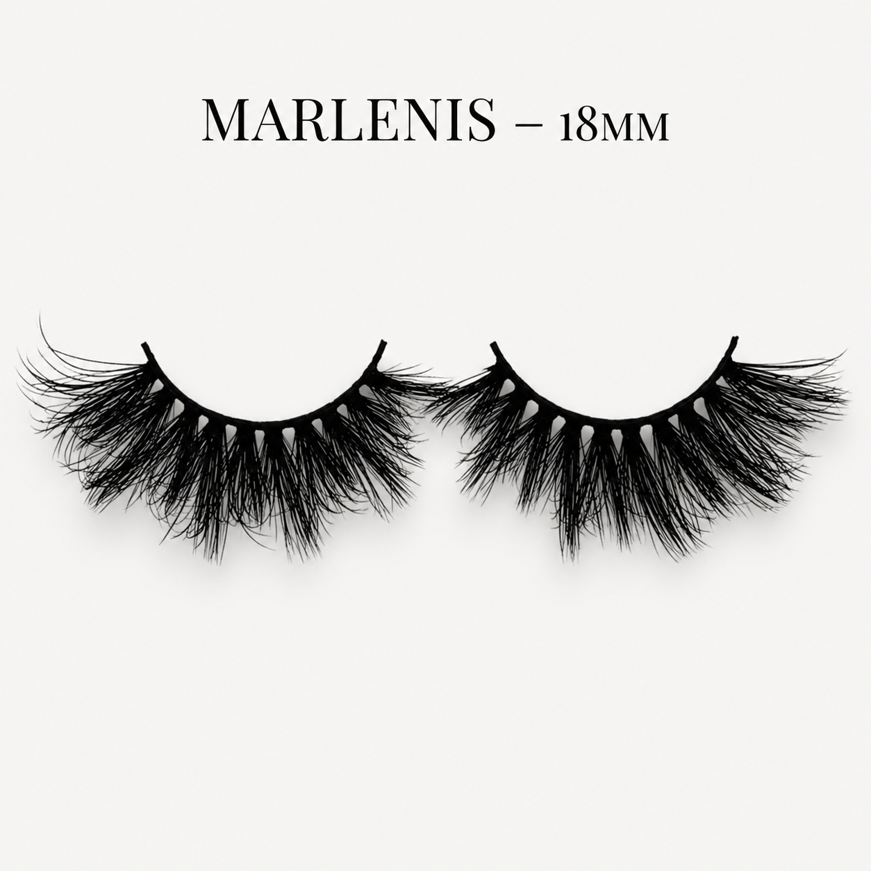 Marlenis — 15mm Bold Full-Volume Faux Mink Lashes