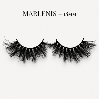 Marlenis — 15mm Bold Full-Volume Faux Mink Lashes