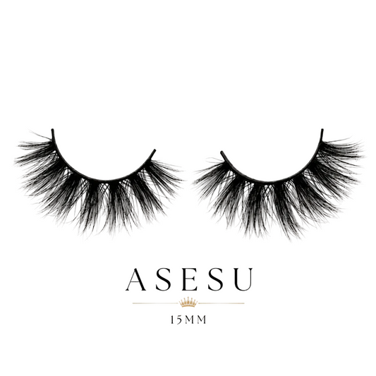 Asesu — 15mm Soft Wispy Glam Lashes