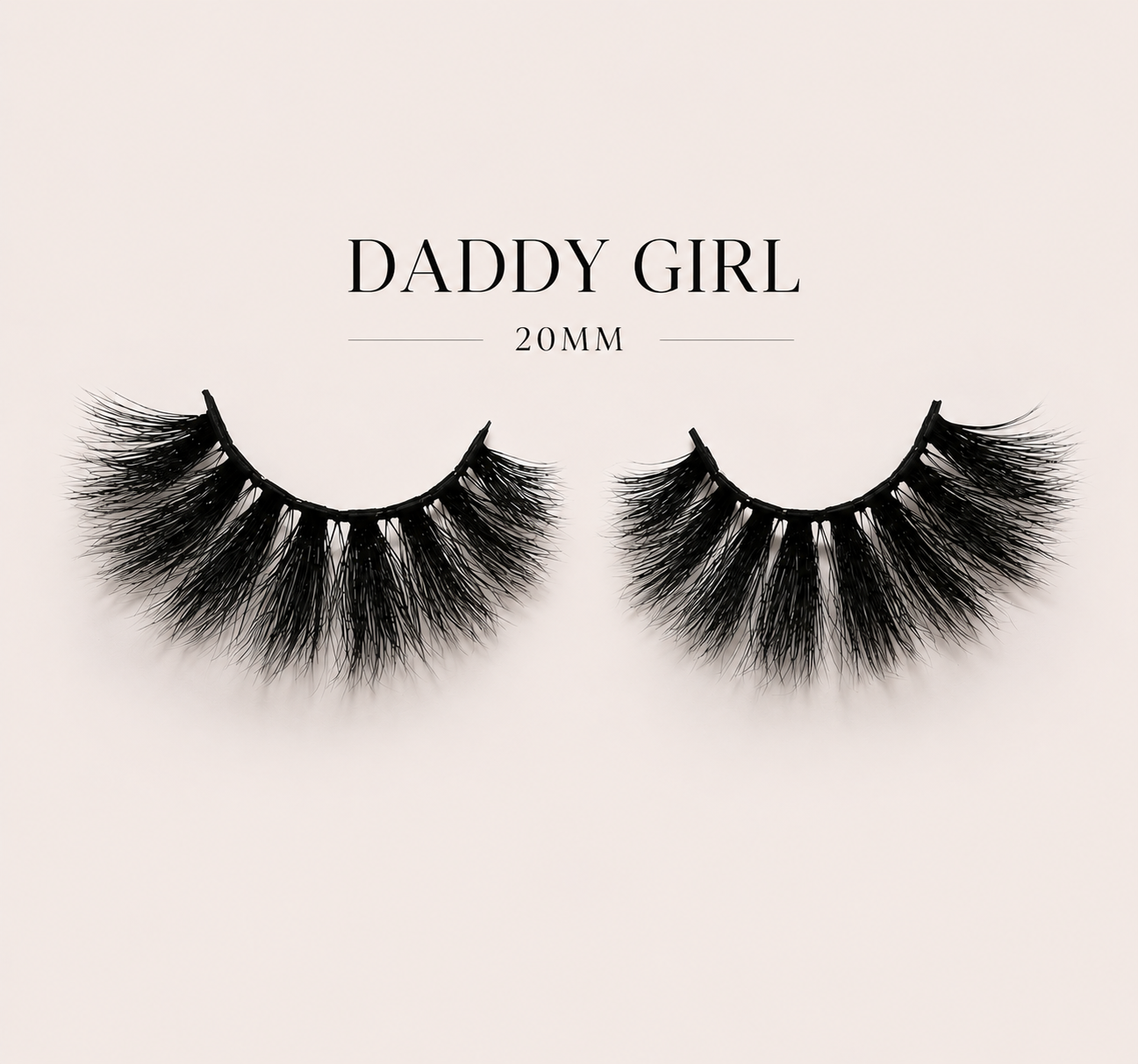 Daddy girl — 25mm Wispy Full-Volume 3D Mink Lashes