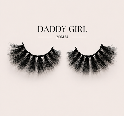 Daddy girl — 25mm Wispy Full-Volume 3D Mink Lashes
