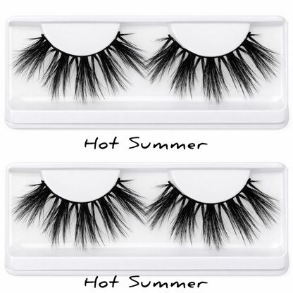 Hot Summer — 25mm Wispy Full-Volume Lashes
