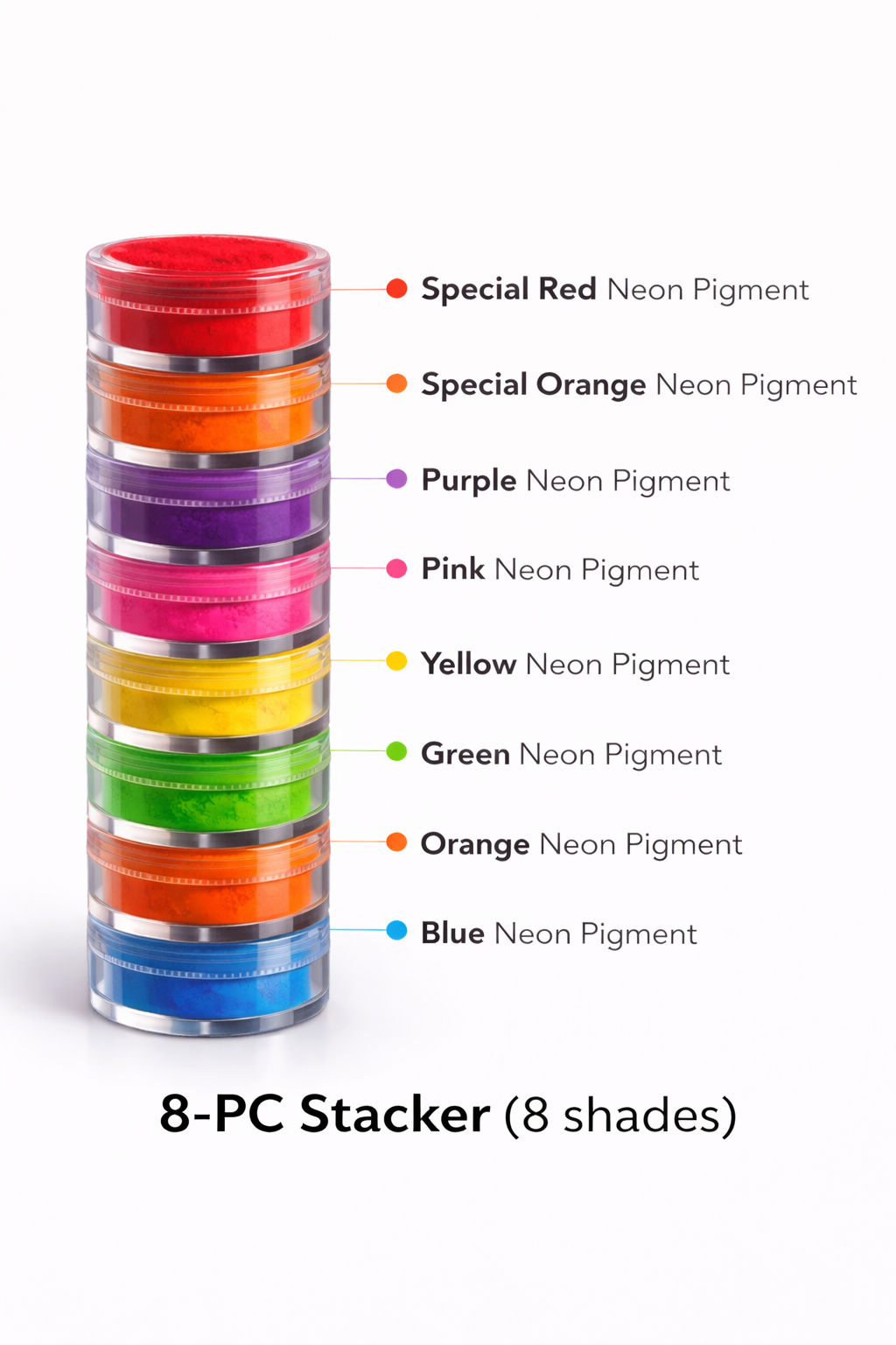 Neo Pigment – Neon Loose Pigment (Singles & Sets)