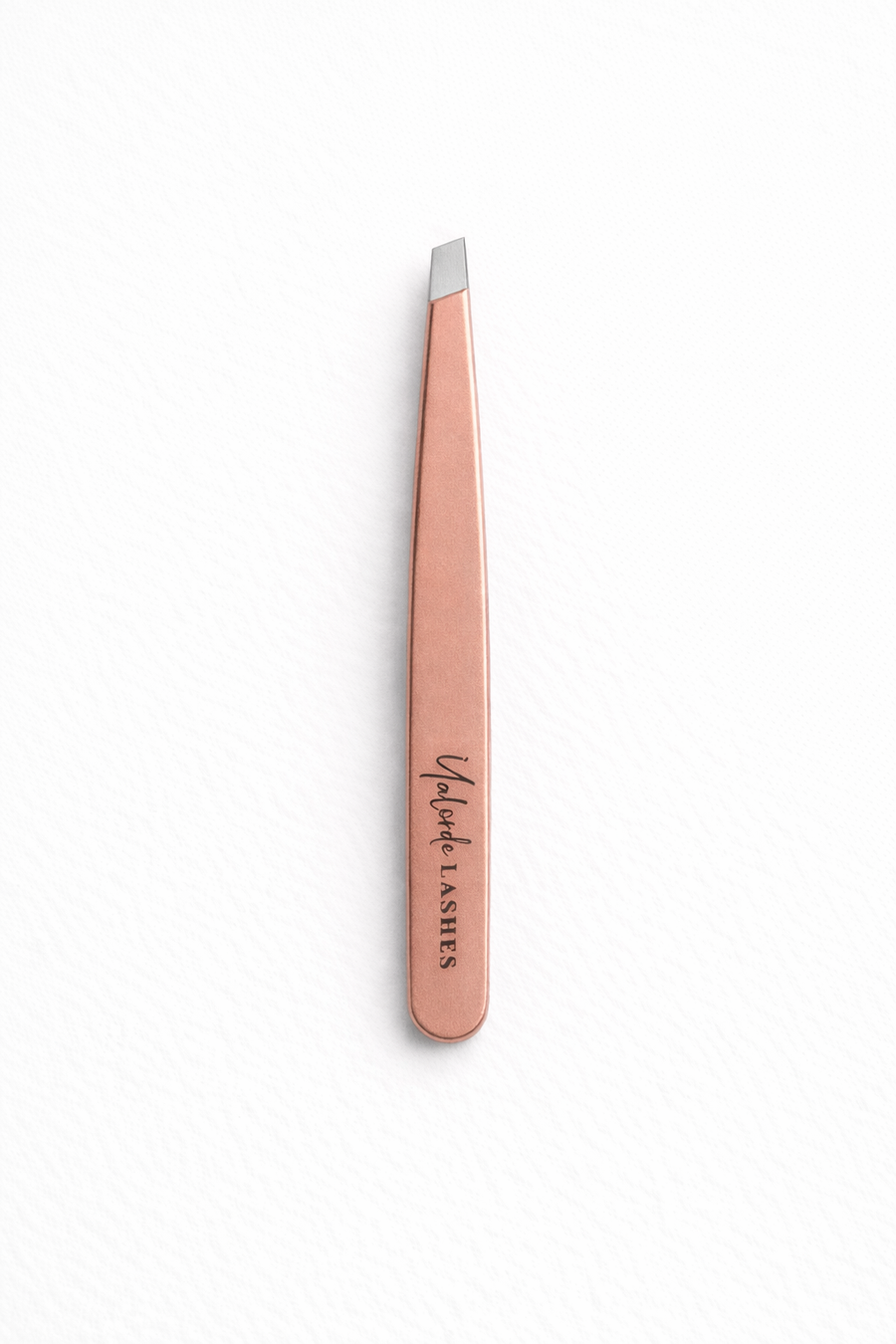 Yalorde Brows Tweezers precision slant-tip tweezer rose gold – Yalordé Lashes