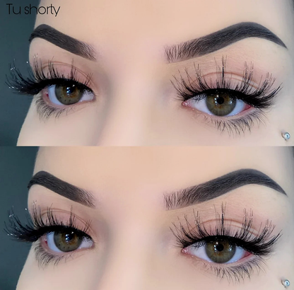 Tu shorty — 15mm Bold Dramatic Faux Mink Lashes